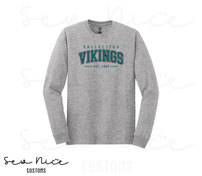 Vallecitos Varsity-Unisex Long Sleeve Shirt