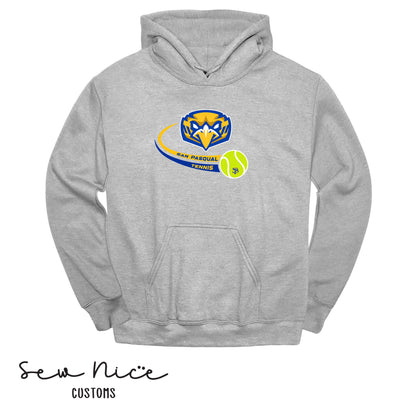 SP Eagles Swoosh Tennis- Unisex Adult/Youth Hoodie