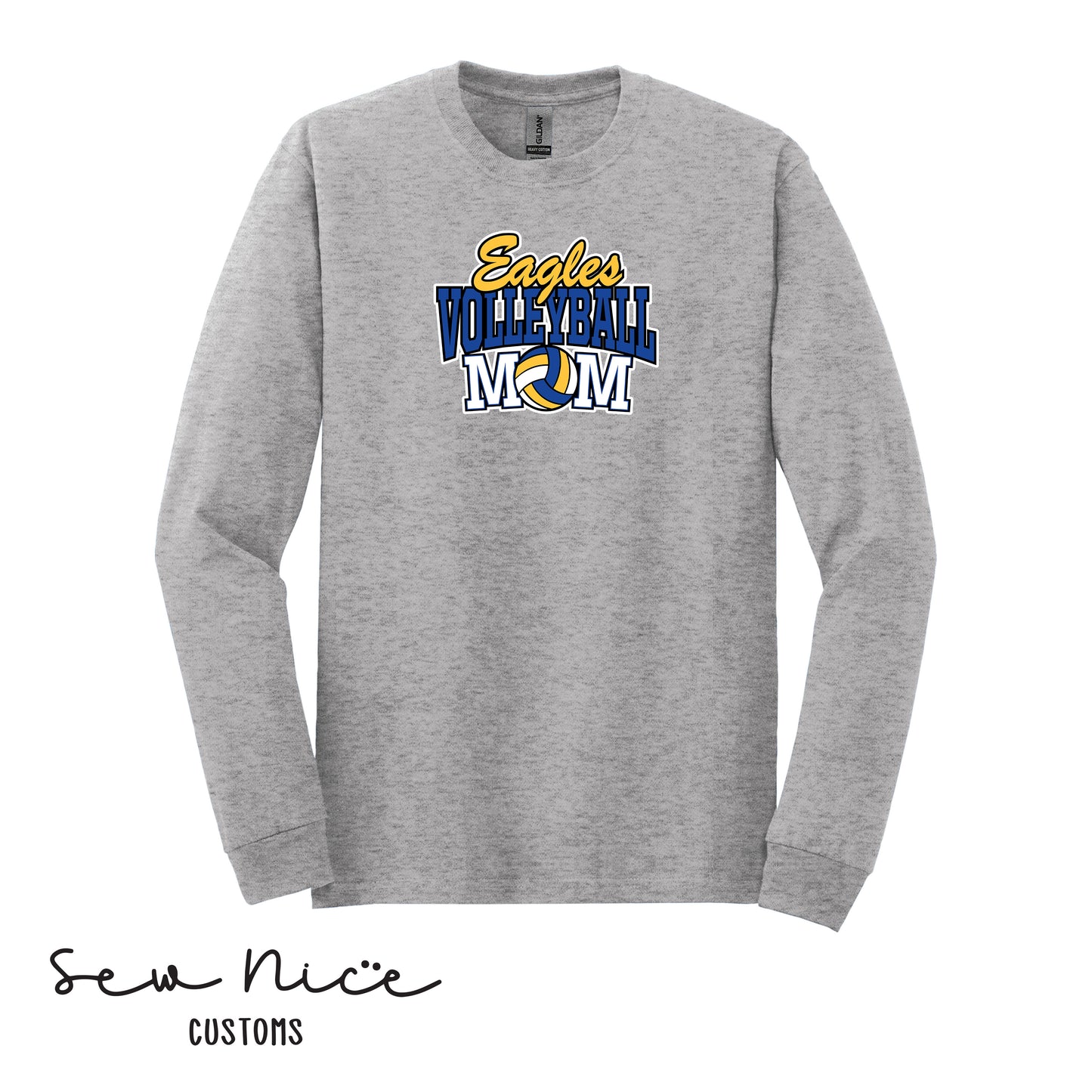 SP Eagles Volleyball MOM- Unisex Long Sleeve Shirt