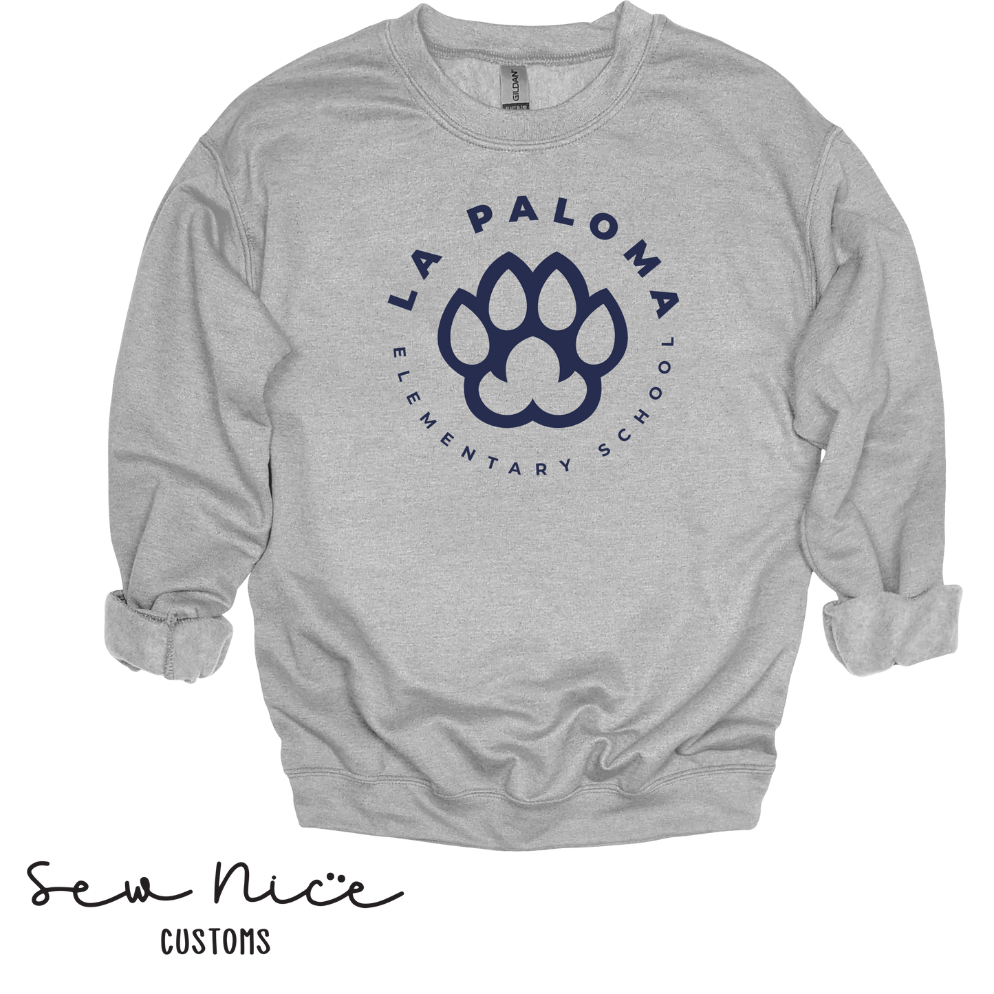 La Paloma Logo- Unisex Adult/Youth Crewneck Sweatshirt