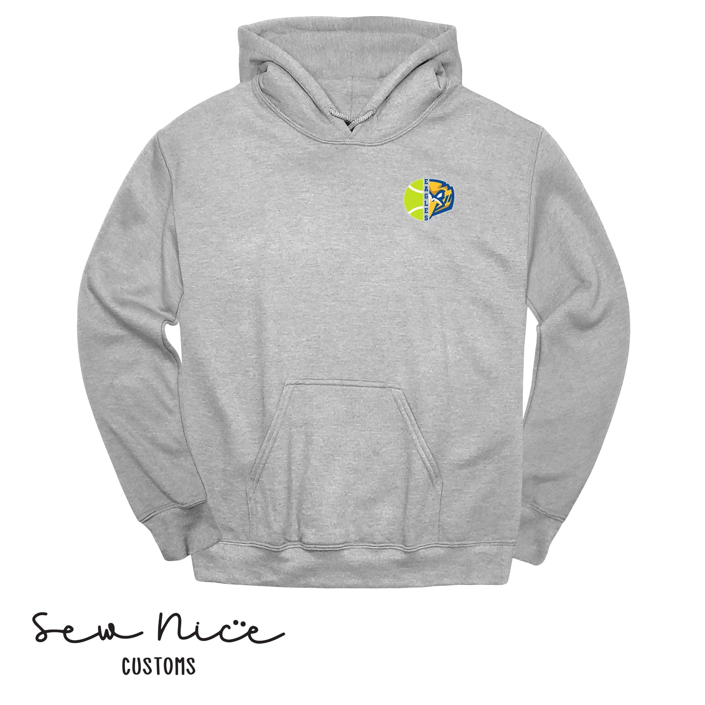 SP Eagle-Tennis Ball- Unisex Adult/Youth Hoodie