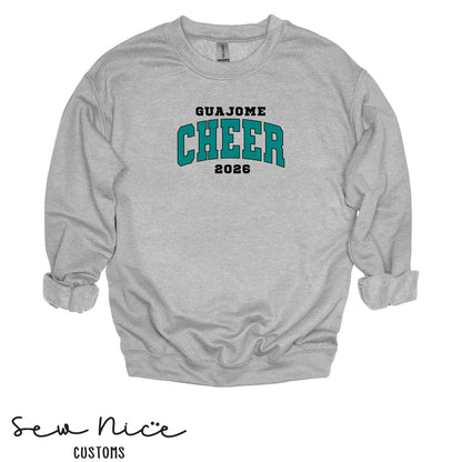 Guajome CHEER 2026- Unisex Adult/Youth Crewneck Sweatshirt