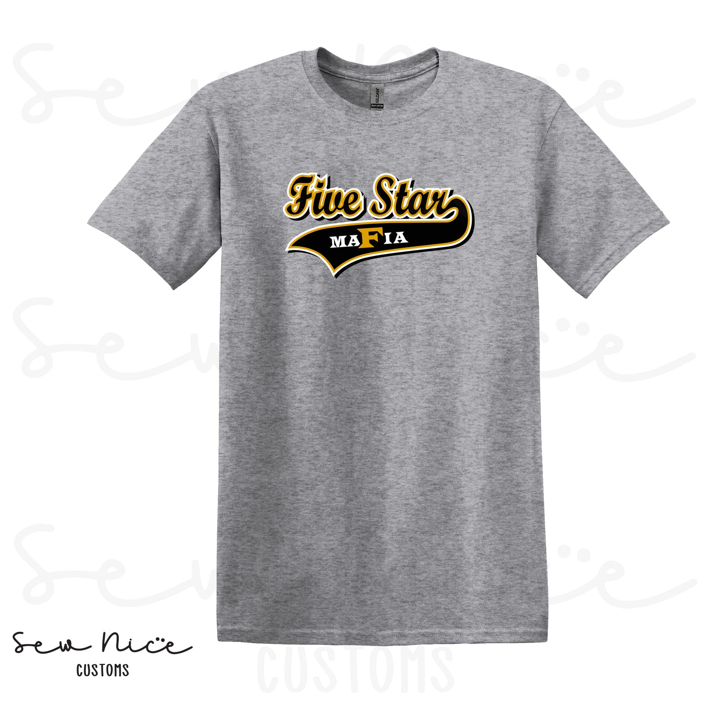 Five Star Baseball- Unisex T-Shirt
