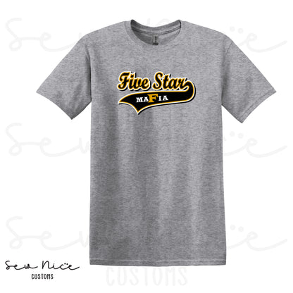 Five Star Baseball- Unisex T-Shirt