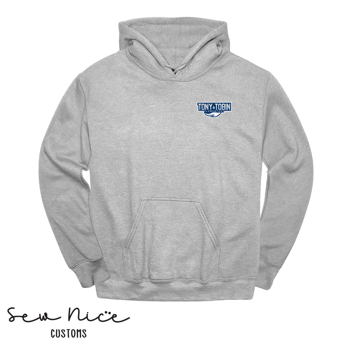 Embroidered Tony Tobin- Unisex Adult Hoodie
