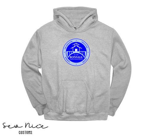 Bonsall District Logo Unisex Adult Hoodie