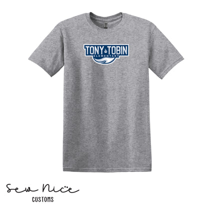 Tony Tobin Traditional Logo- Unisex Adult T-Shirt