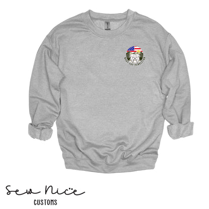 Embroidered-Mary Fay Logo Crewneck