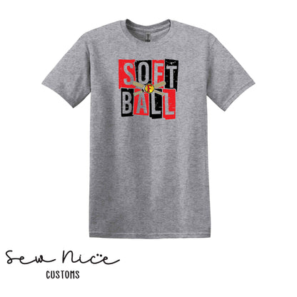 FHS Softball Blocks- Unisex Adult/Youth T-Shirt