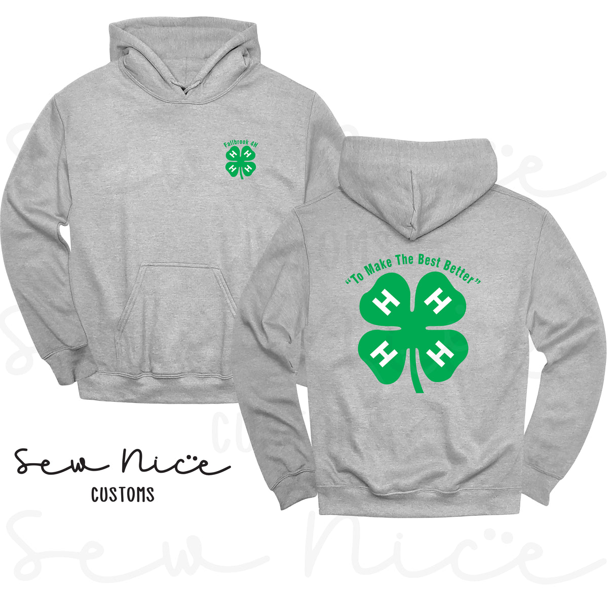 4H-To Make The Best Better- Hoodie