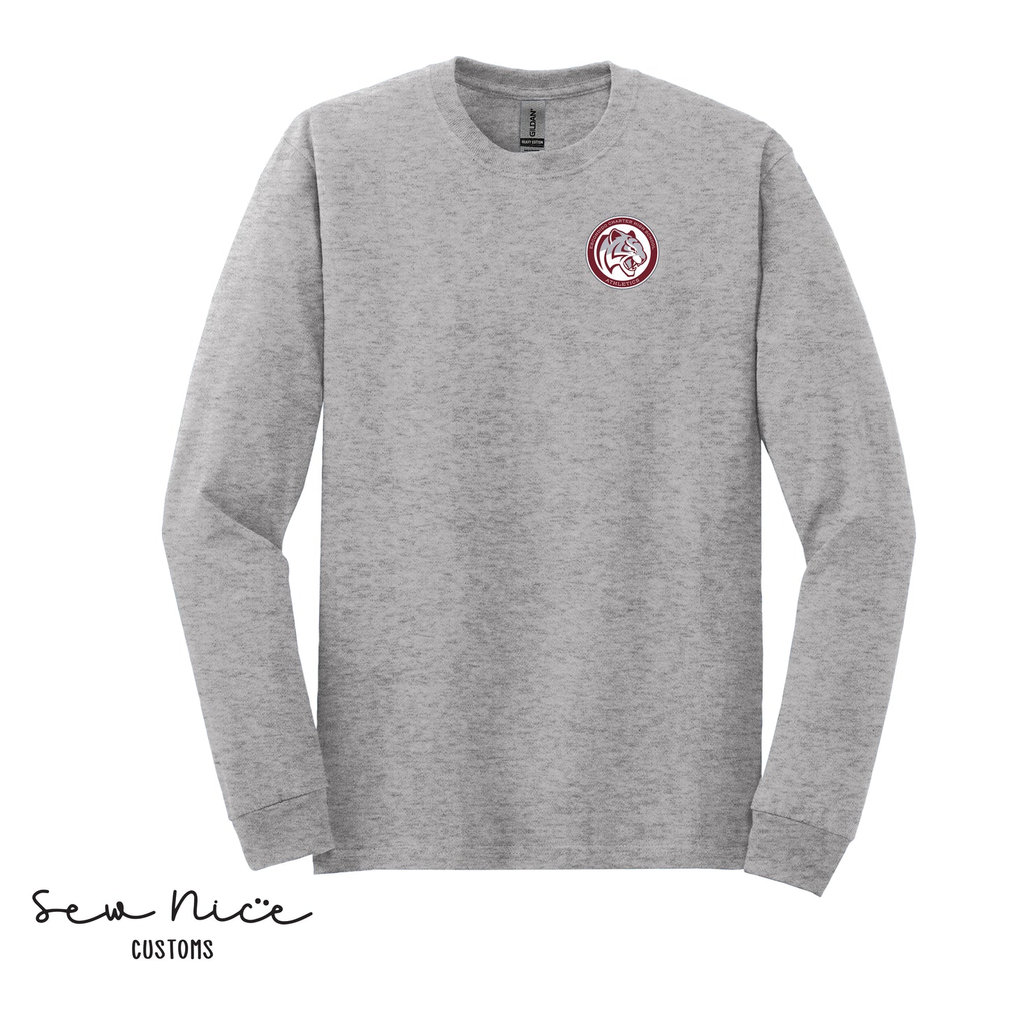 ECHS Athletics Logo- Unisex Adult/Youth Long Sleeve Shirt