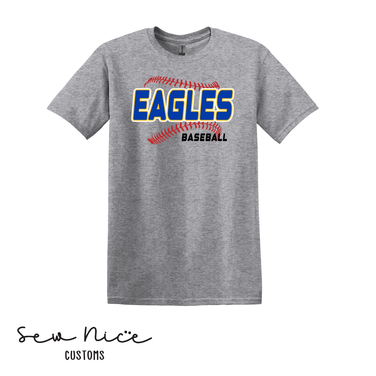 EAGLES Seam Design- Unisex Adult/Youth T-Shirt