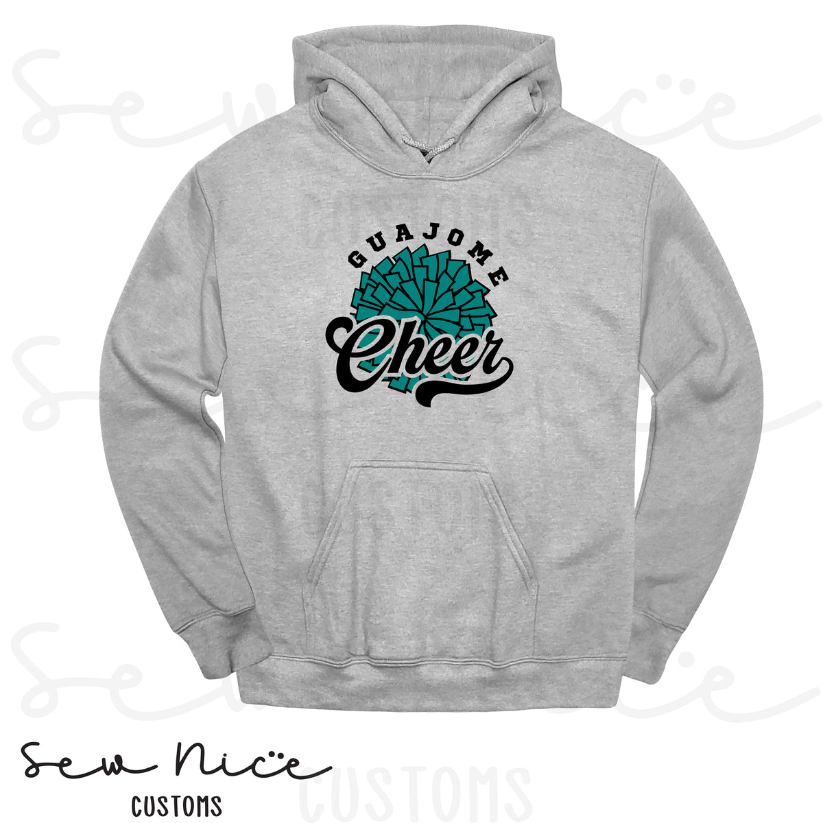 Guajome Pom Pom Single Print- Hoodie