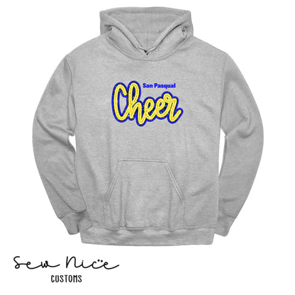 SP Cheer Embroidered Applique-Unisex Adult/Youth Hoodie