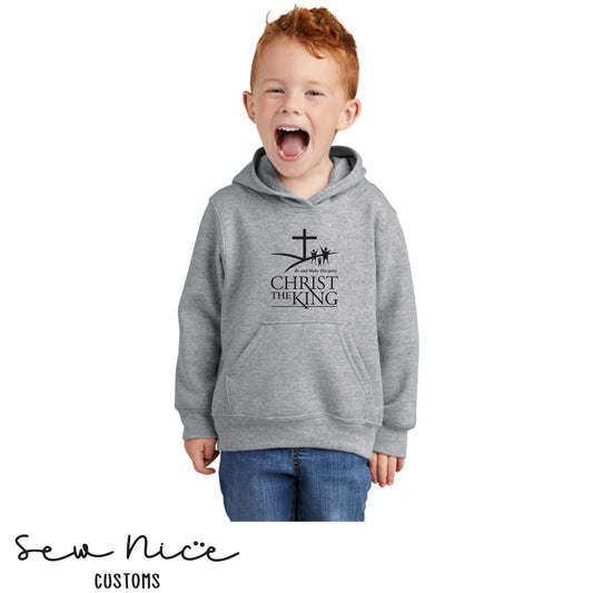 Christ The King Logo- TODDLER Hoodie