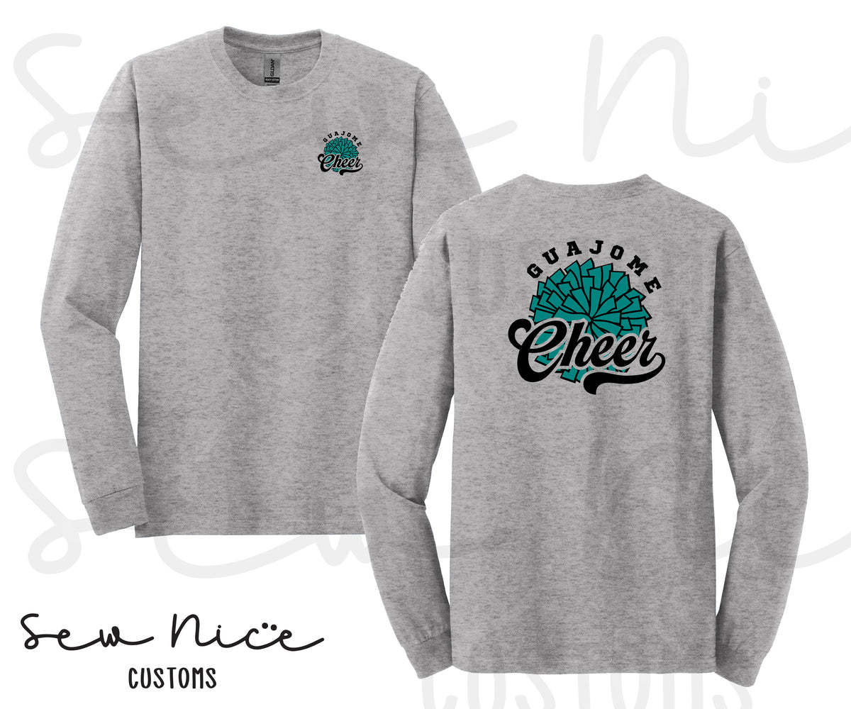 Guajome Pom Pom Cheer-Long Sleeve Shirt
