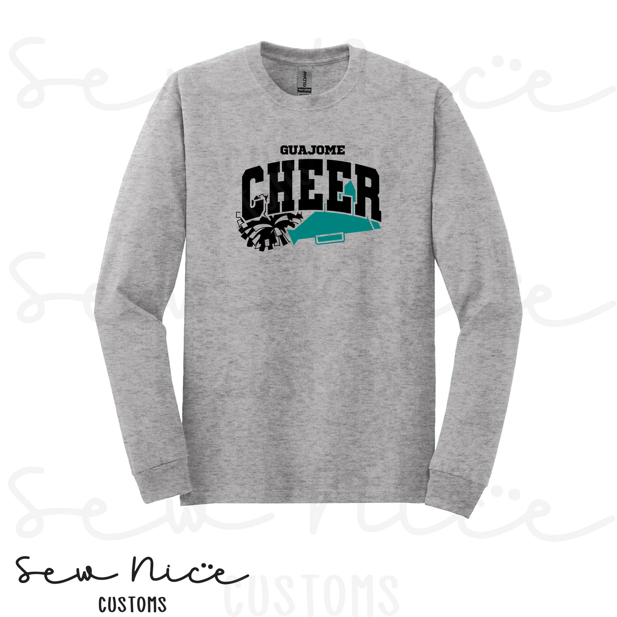 Guajome Megaphone Design- Long Sleeve Shirt