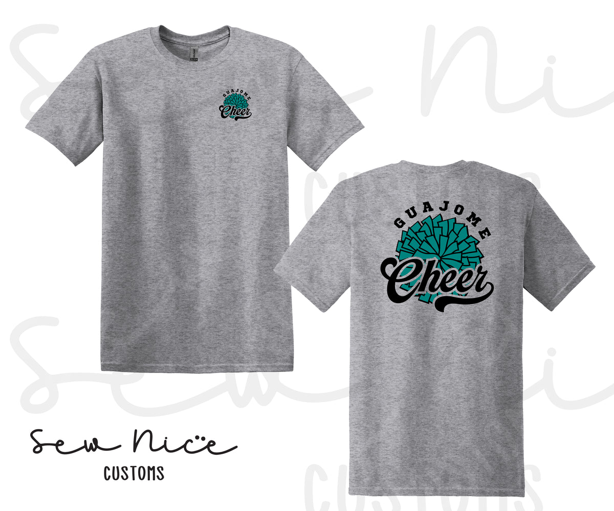 Guajome Pom Pom Cheer Design- Shirt