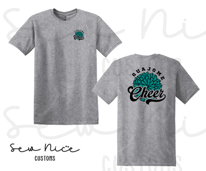 Guajome Pom Pom Cheer Design- Shirt