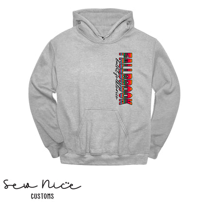 Fallbrook Serape Side Design- Unisex Adult/Youth Hoodie