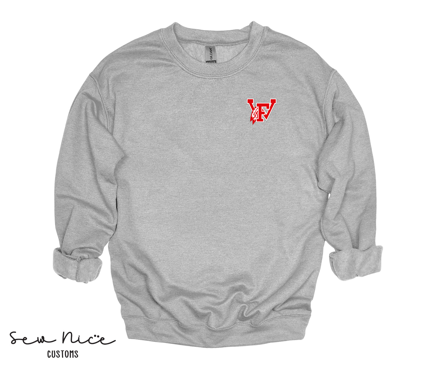 Embroidered FW Youth Logo - Adult/Youth Crewneck