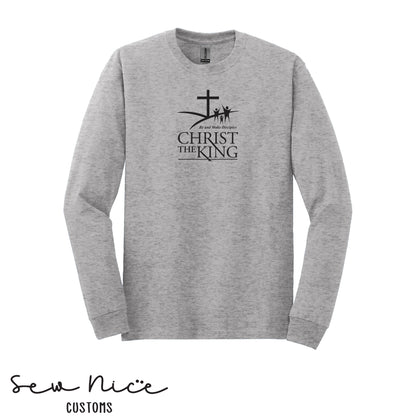 Christ The King Logo- Long Sleeve Shirt