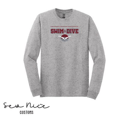 YOUTH-ECHS Swim & Dive- Unisex Shirt, Long Sleeve, Crewneck, Hoodie