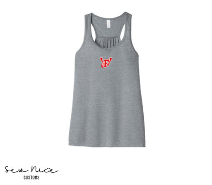 FW 12u Logo- Ladies Flowy Bella Canvas Tank Top