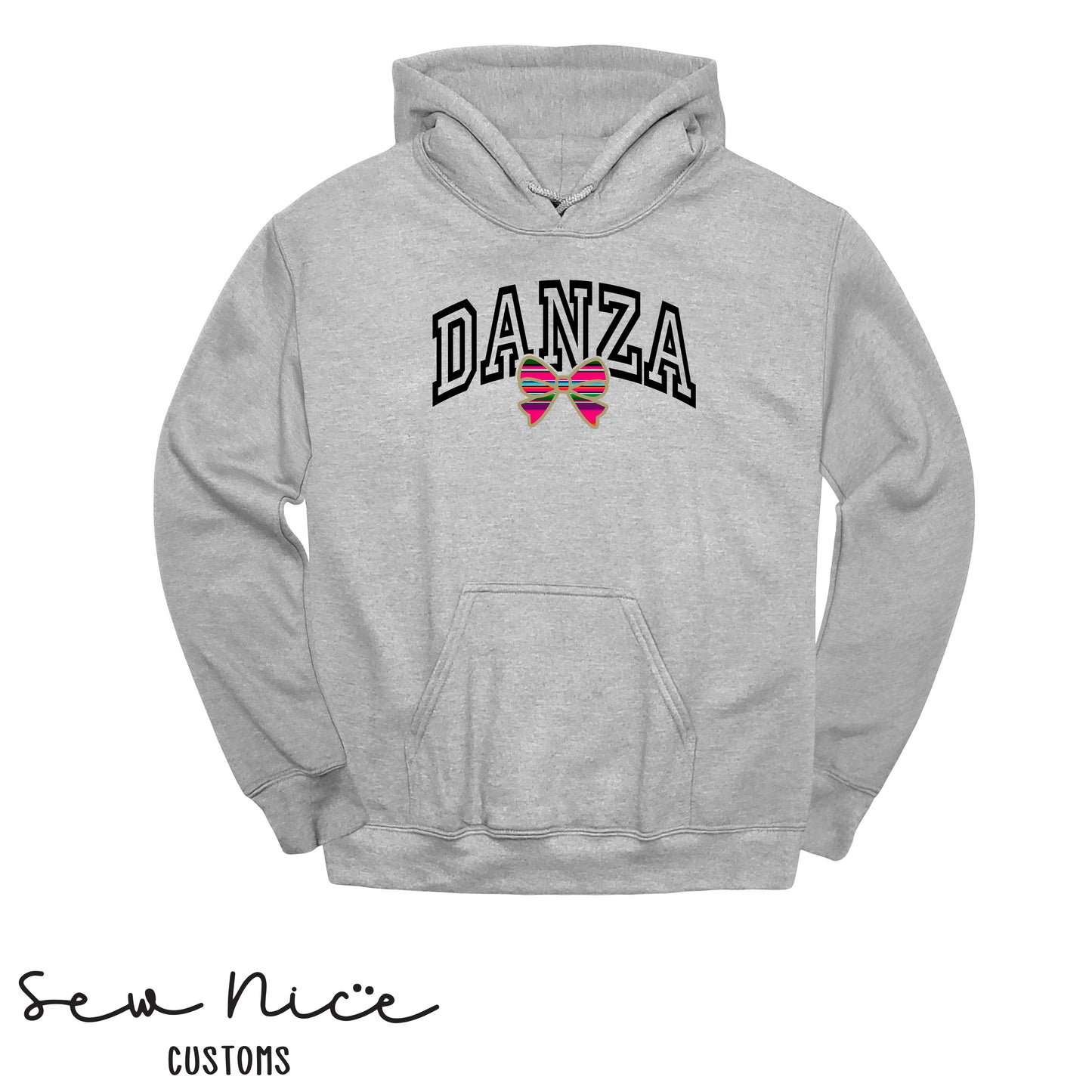 Danza Bow- Unisex Adult/Youth Hoodie