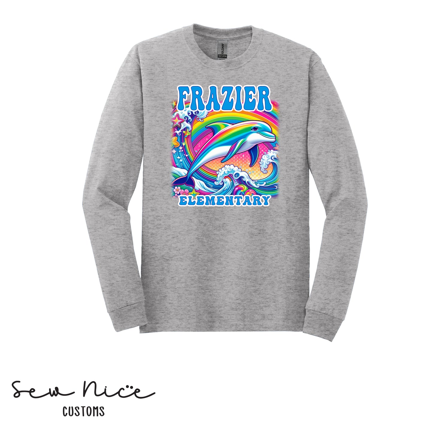 Frazier-LISA FRANK Design- Unisex Long Sleeve Shirt