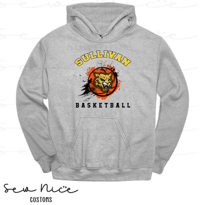 Splatter Sullivan Basketball-Unisex Adult/Youth Hoodie