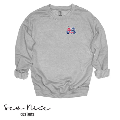 GO Wolfpack Field Hockey Unisex Adult/Youth Crewneck Sweatshirt