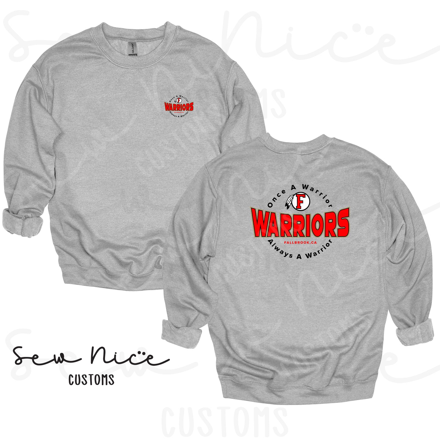 Circle Warriors- Crewneck Sweatshirt