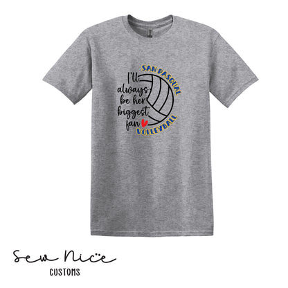 SP Volleyball Biggest Fan Adult/Youth Unisex T-Shirt