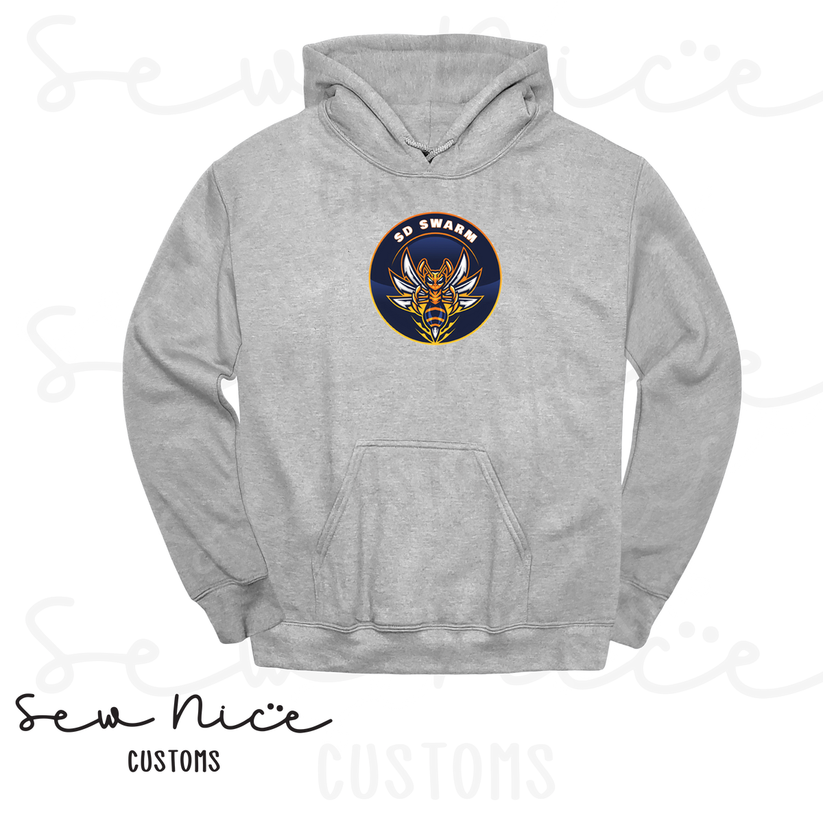 SD SWARM Baseball- Unisex Hoodie