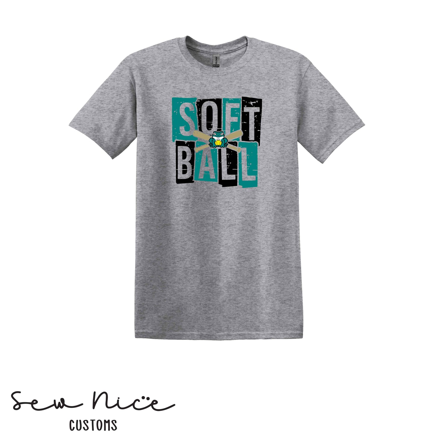 Guajome Block Softball- Unisex Adult/Youth T-shirt