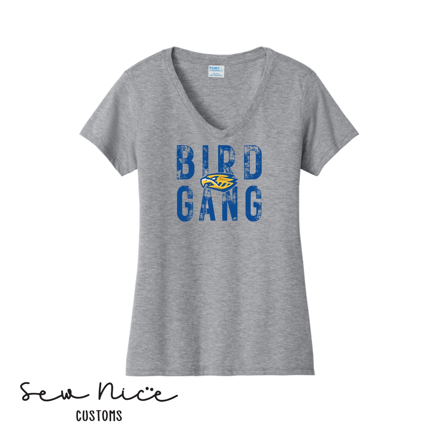 SP Bird Gang Ladies V-Neck Shirt