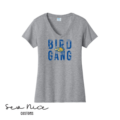 SP Bird Gang Ladies V-Neck Shirt