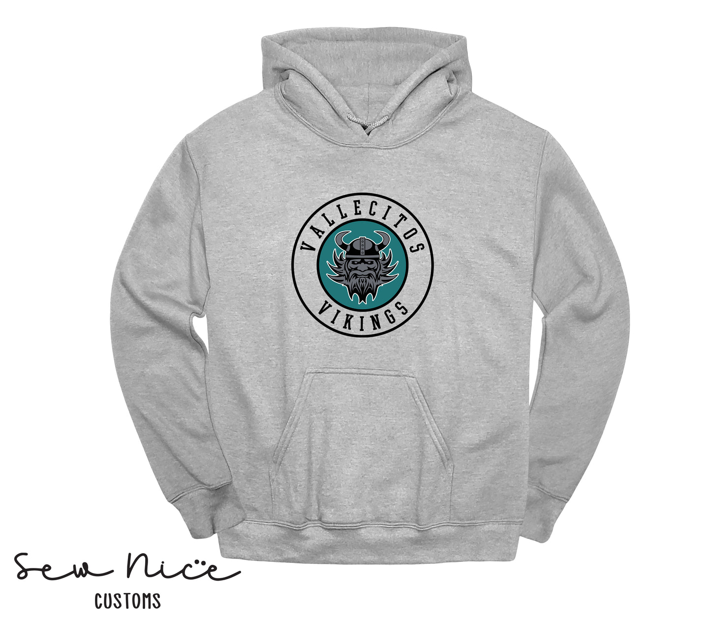 Vallecitos Logo- Unisex Adult/Youth Hoodie