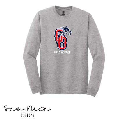 GO Field Hockey- Unisex Adult/Youth Long Sleeve Shirt