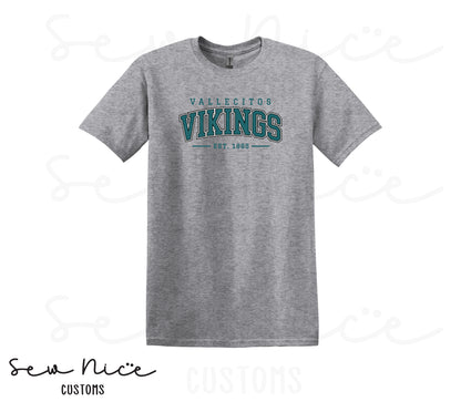 Vallecitos Varsity Logo -Unisex T-Shirt