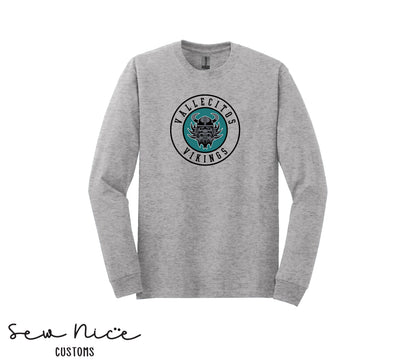 Vallecitos Logo-Unisex Adult/Youth Long Sleeve Shirt