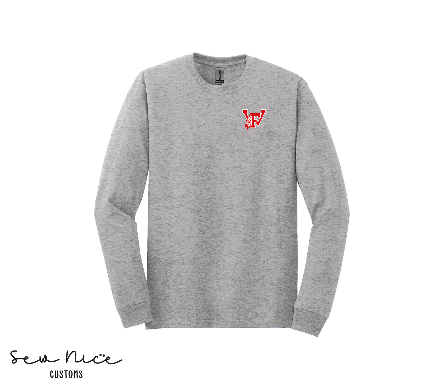 FW 12u Logo- Unisex Adult/Youth Long Sleeve Shirt