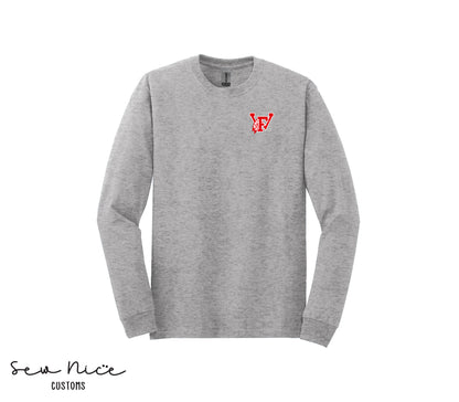 FW 12u Logo- Unisex Adult/Youth Long Sleeve Shirt