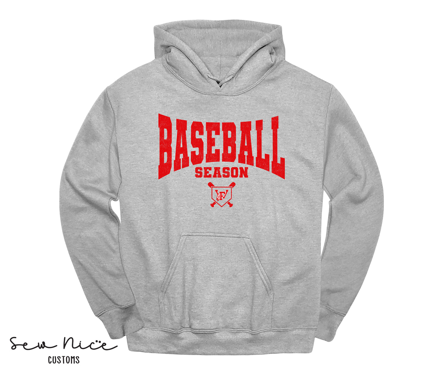Baseball Season- Unisex Adult/Youth Hoodie