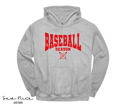 Baseball Season- Unisex Adult/Youth Hoodie