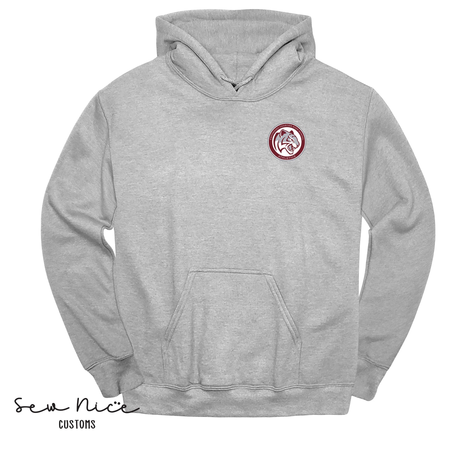 ECHS Athletics Logo- Unisex Adult/Youth Hoodie
