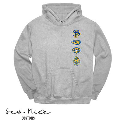 SP Row Log0- Unisex Adult/Youth Hoodie