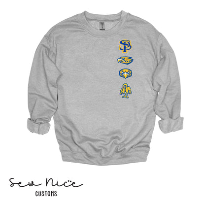 SP Row Logo- Unisex Adult/Youth Crewneck Sweatshirt