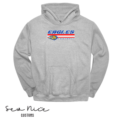 SP American Flag Eagle- Unisex Adult/Youth Hoodie